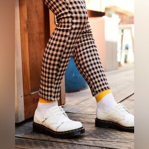 NWT Dr. Martens 1461 Women's Bow Smooth Leather Oxford Shoe White